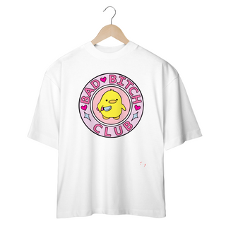 Nome do produtoCamiseta OVERSIZED - Cropped BAD ♥ BITCH ♥ CLUB