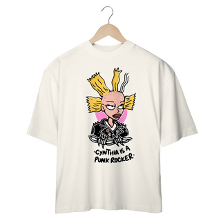 Nome do produtoCamiseta Cynthia Punk Rocker OVERSIZED