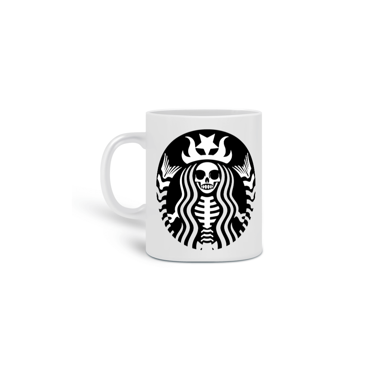 Nome do produto: Caneca Caveira Coffee