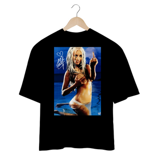 Nome do produtoCamiseta Christina Aguilera Dirty OVERSIZED