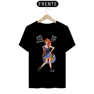 Camiseta Cindy Lauper Girls Just Wanna Have Fun PRETA