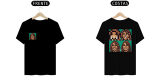 Nome do produtoCamiseta Mariah Carey Pixel Art Frente e Costas