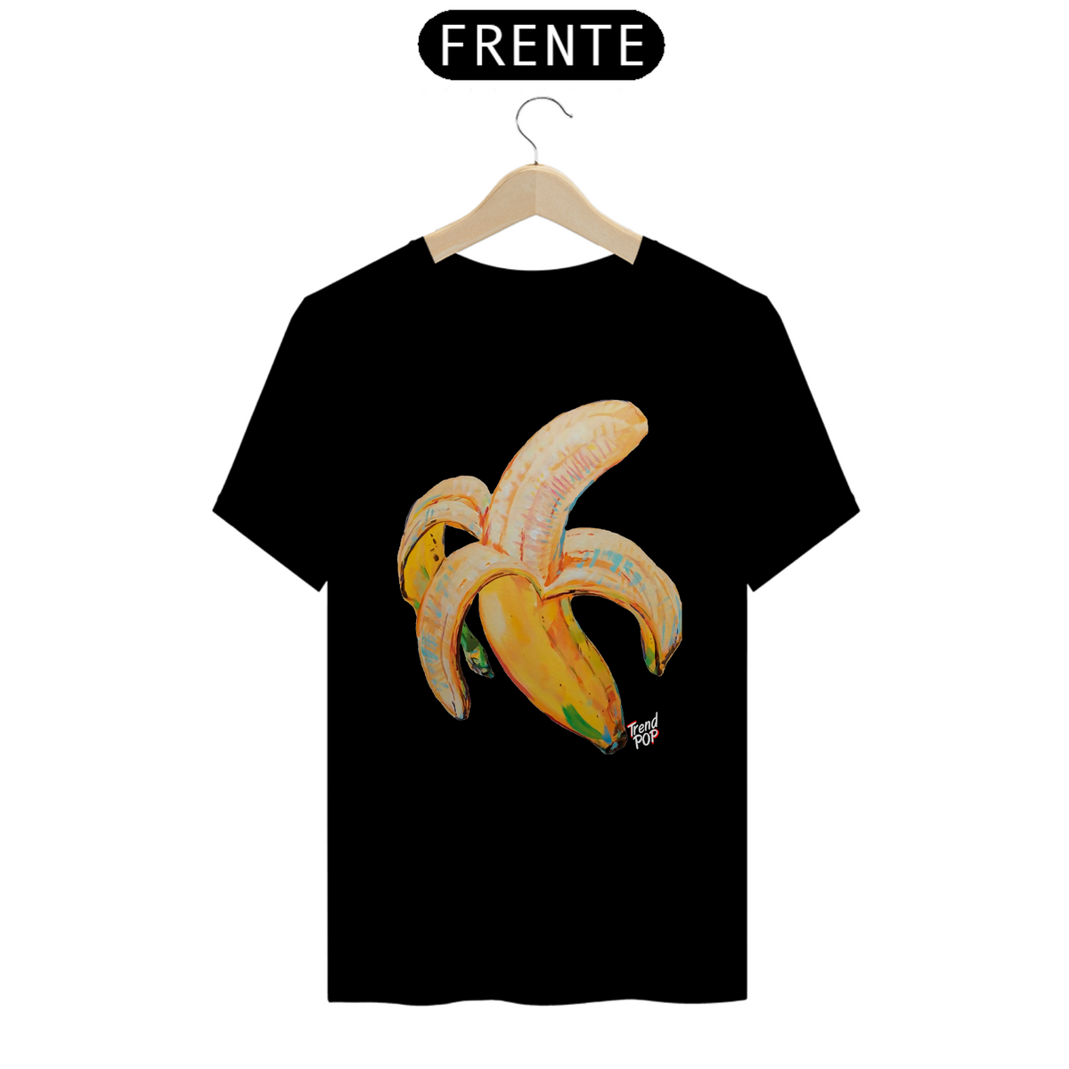 Nome do produto: Camiseta Banana PRETA