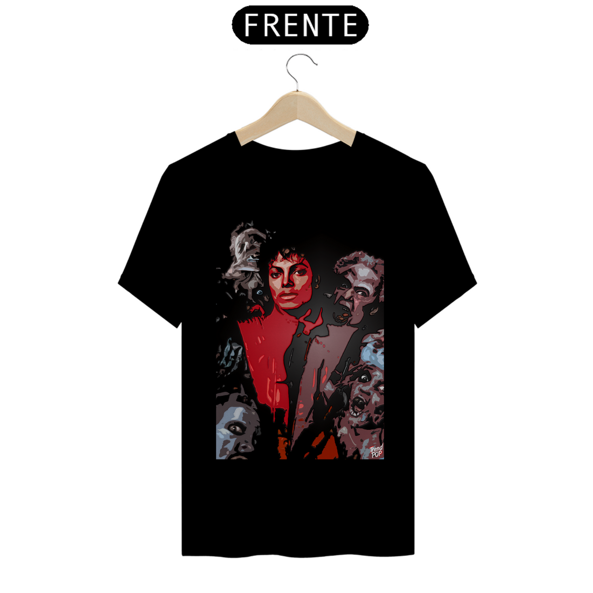 Nome do produto: Camiseta Michael Jackson Thriller