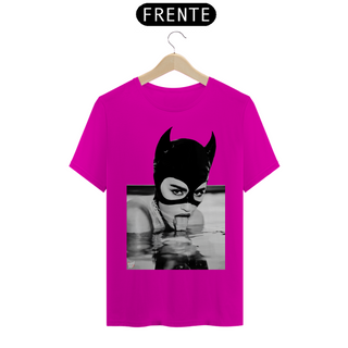 Nome do produtoCamiseta Catwoman Preto e Branco