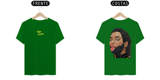 Nome do produtoCamiseta Dua Lipa CyberPunk Frente e Costas