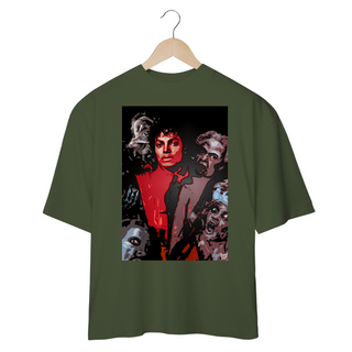 Nome do produtoCamiseta Michael Jackson Thriller OVERSIZED