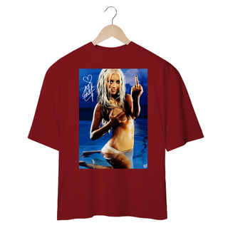 Nome do produtoCamiseta Christina Aguilera Dirty OVERSIZED