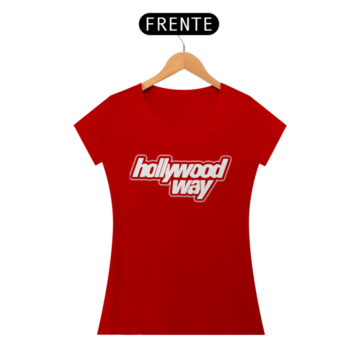 Nome do produto: Camiseta Baby Look Hollywood Way 109