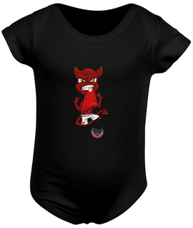 Body Bebê Mascote Red Devil 