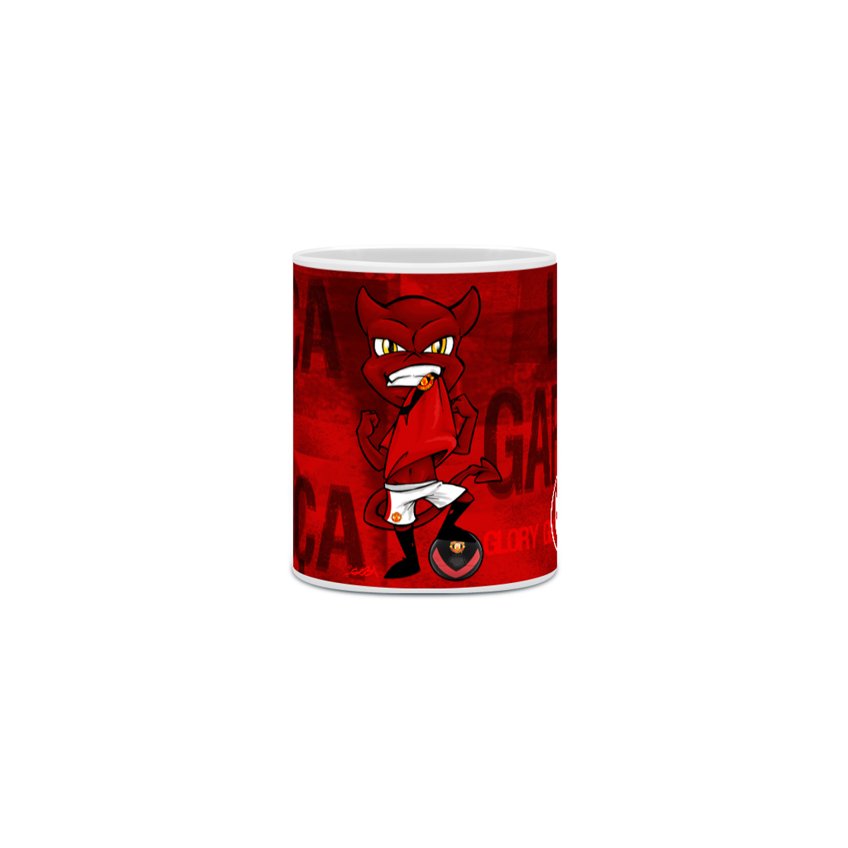 Nome do produto: Caneca Mascote ManUtdBR #01