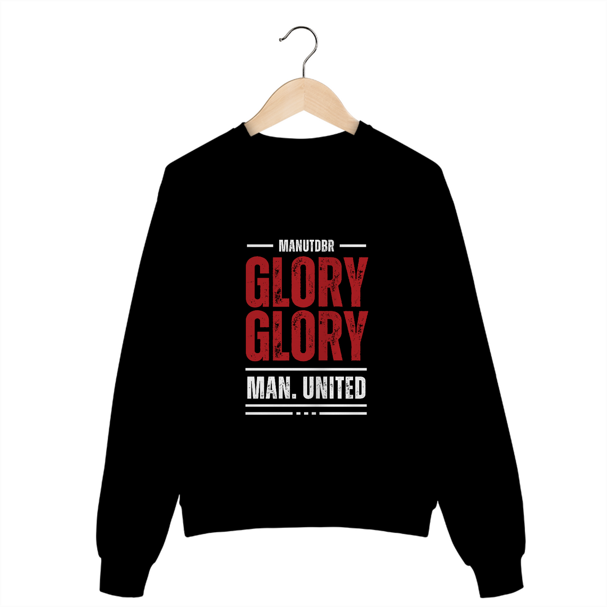 Nome do produto: Moletom Glory Glory Man. United