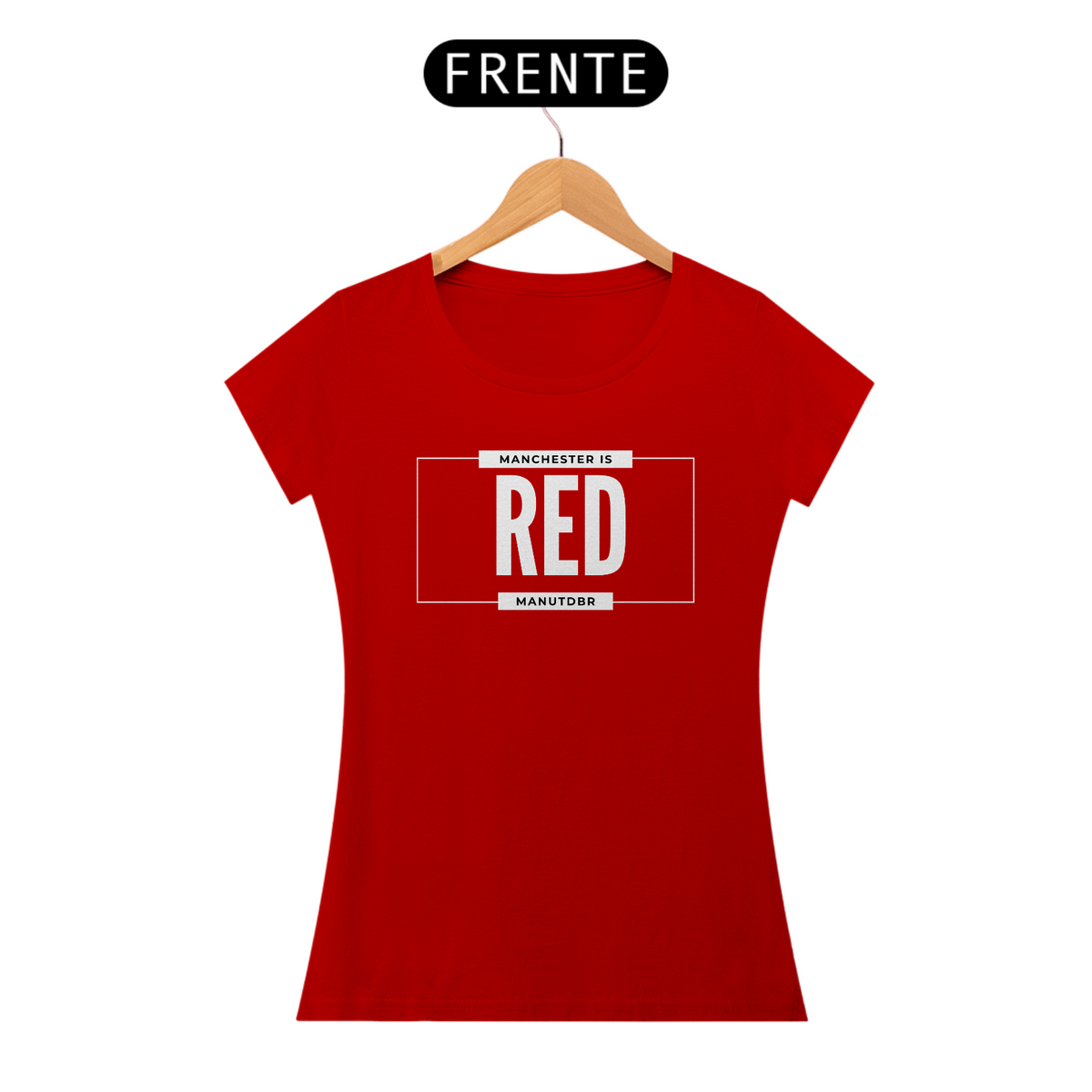 Nome do produto: Camiseta Manchester is Red Female 