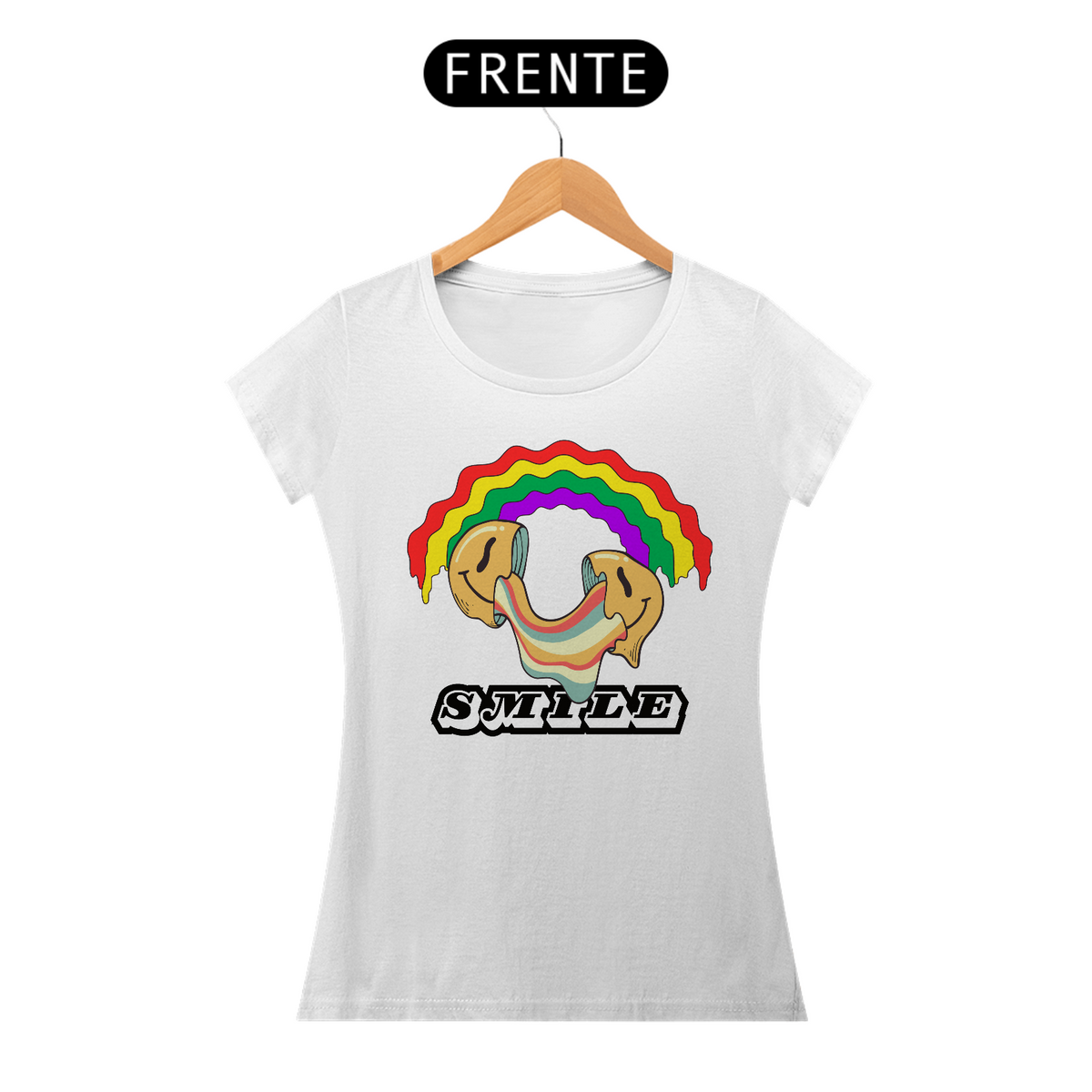 Nome do produto: Camiseta Lemex Smille Feminina