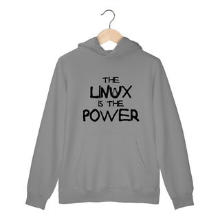 Nome do produtoTHE LINUX IS THE POWER 2 - MOLETOM CANGURU