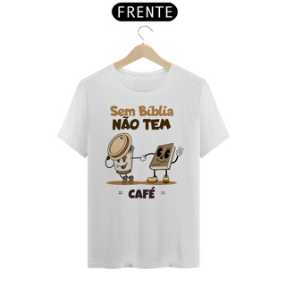 Camiseta Bíblia com Café