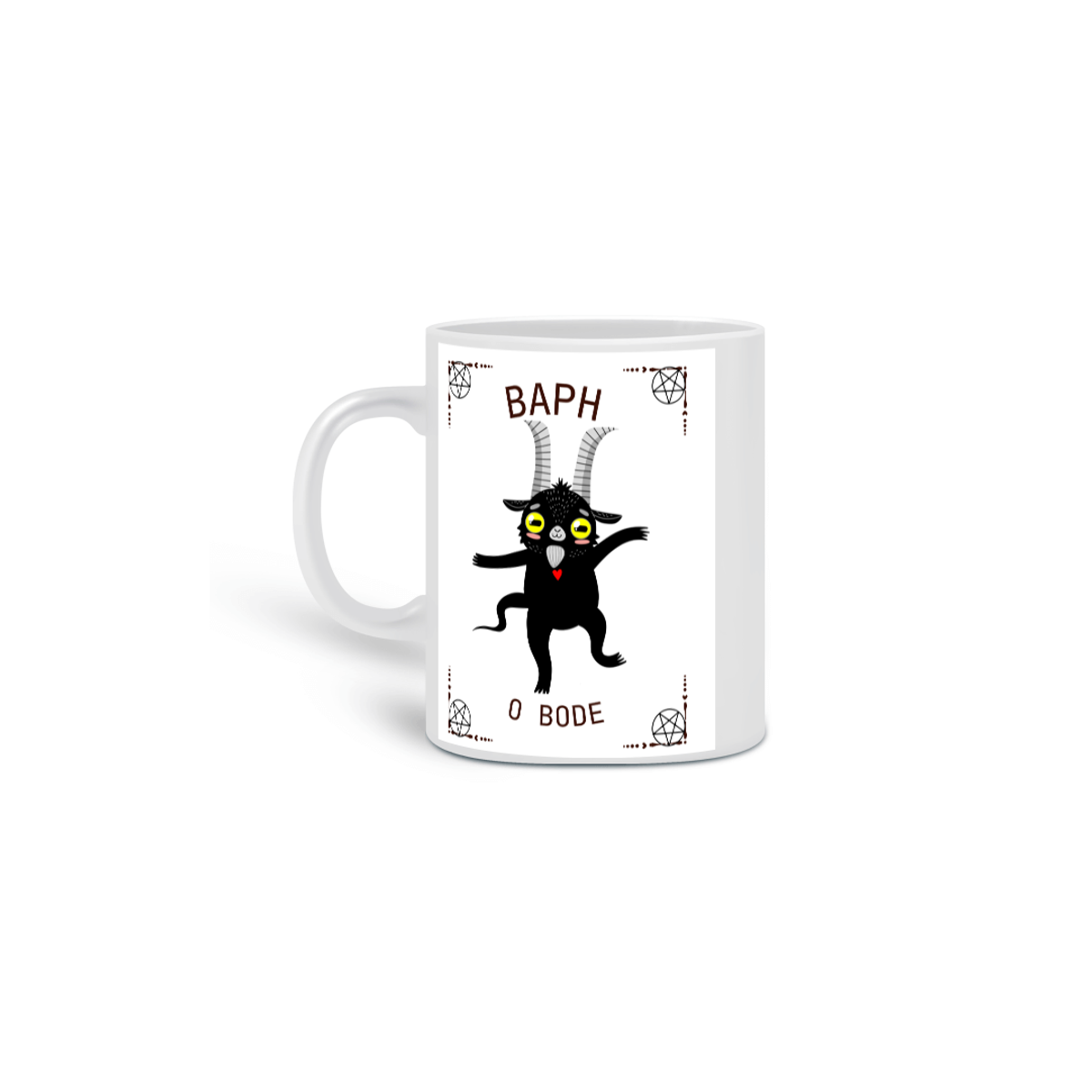 Nome do produto: Caneca Baph, o Bode 2