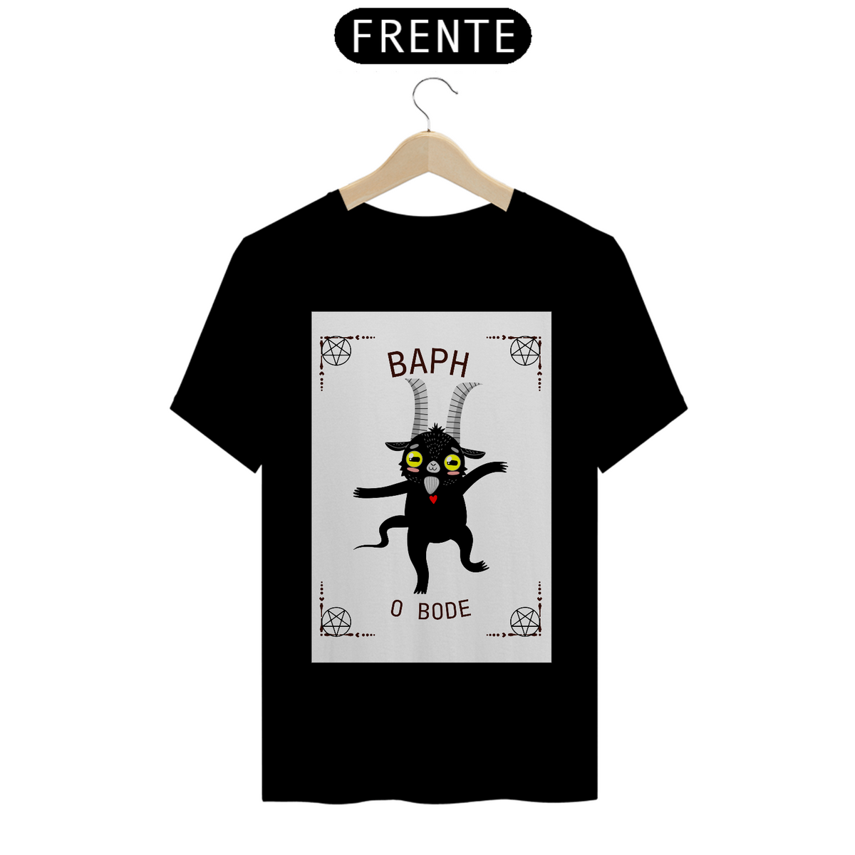 Nome do produto: T-shirt Baph, o Bode