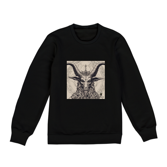 Moletom fechado Baphomet