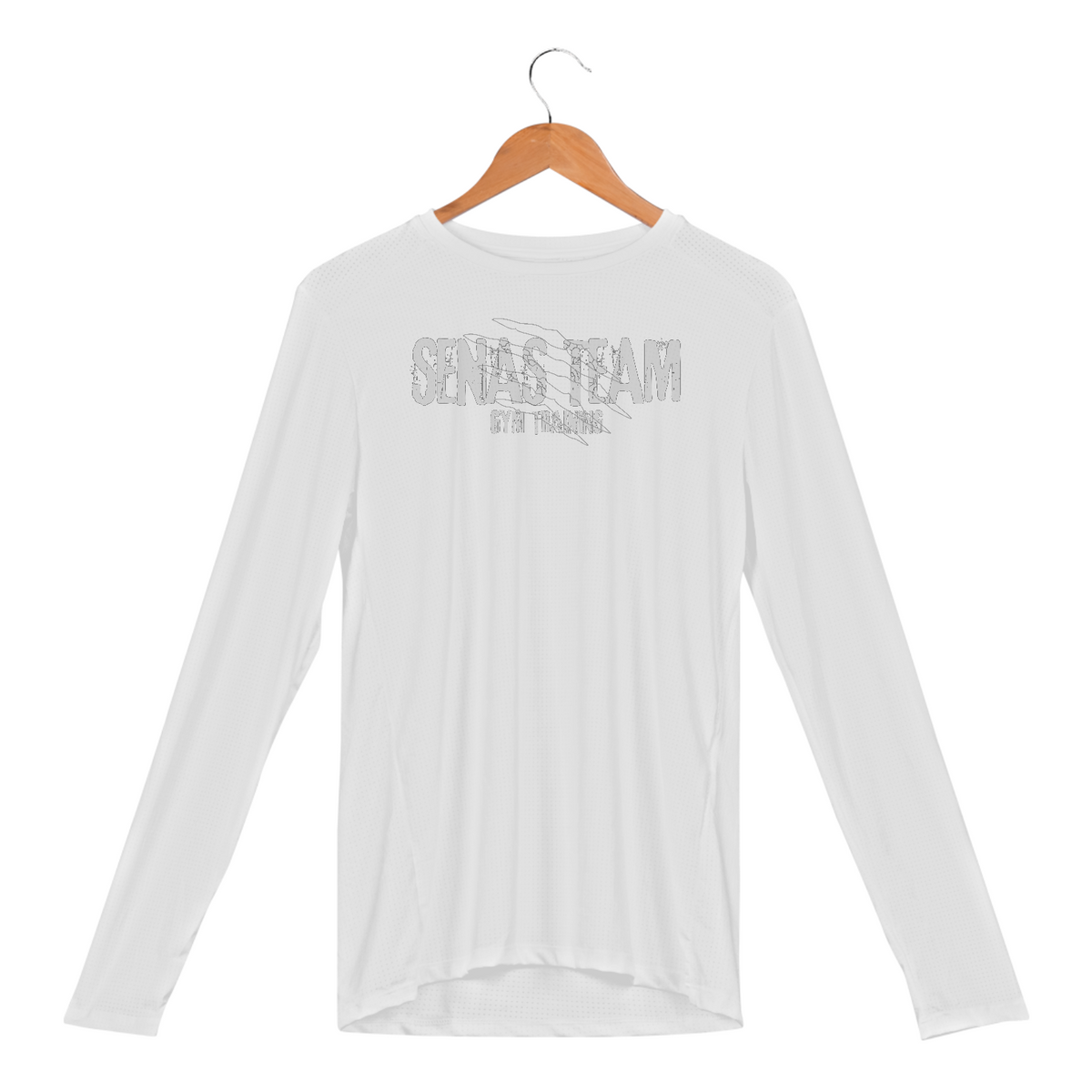 Nome do produto: Camiseta Longa Senas Team Gym Sport Dry UV