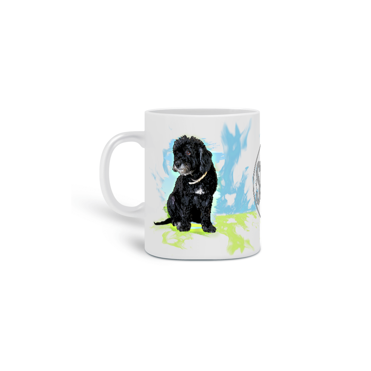 Nome do produto: Caneca Pets Maju e Tontin SUW