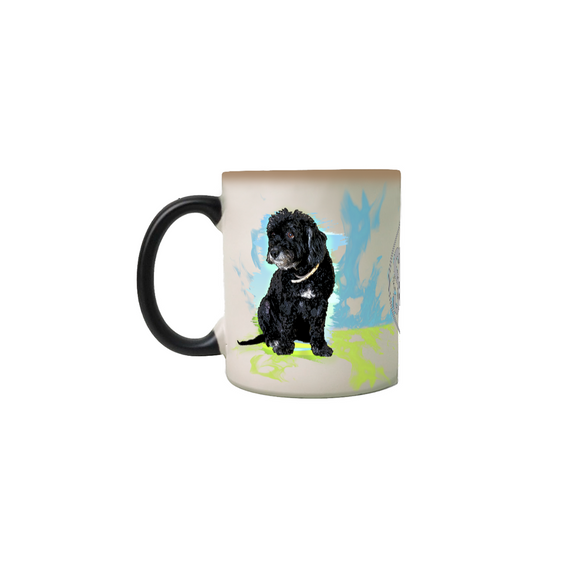 Caneca Mágica Pets Maju e Tontin SUW