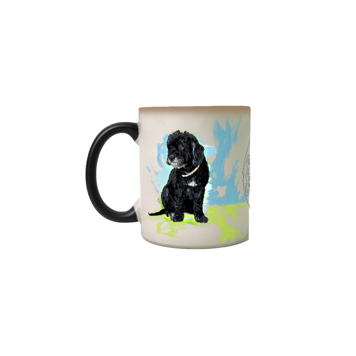 Nome do produto: Caneca Mágica Pets Maju e Tontin SUW