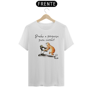 Nome do produtoT-Shirt Quality: Preguiça correndo