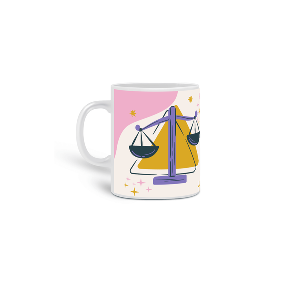 caneca libra - só um café chá café para acompanhar as decisões de uma libriana