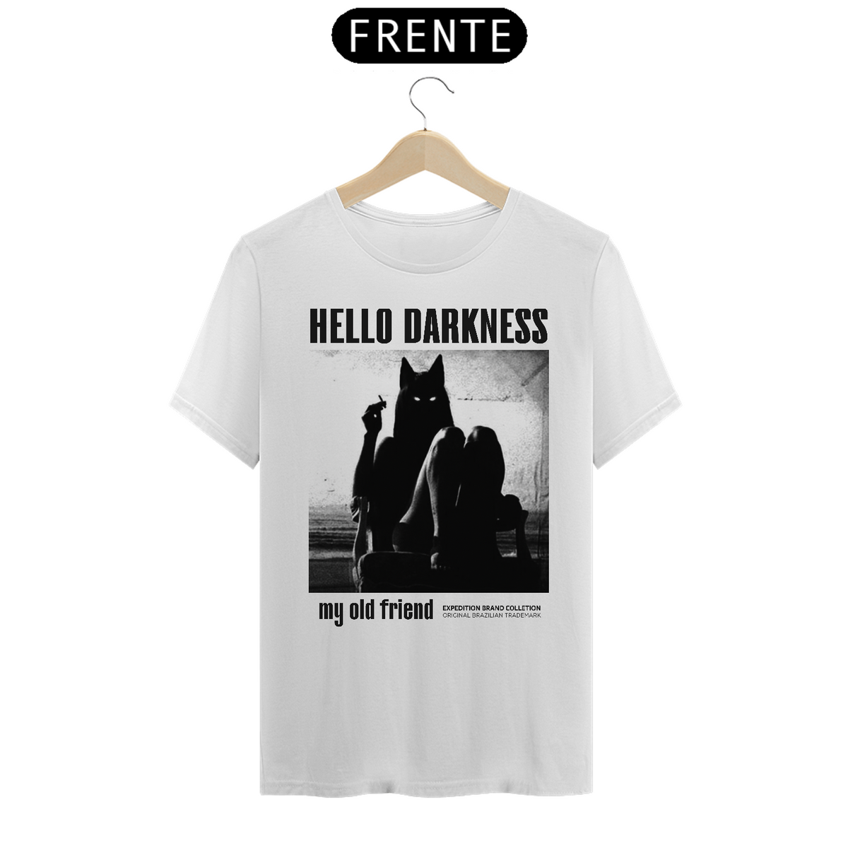 Nome do produto: Camiseta Hello Darkness