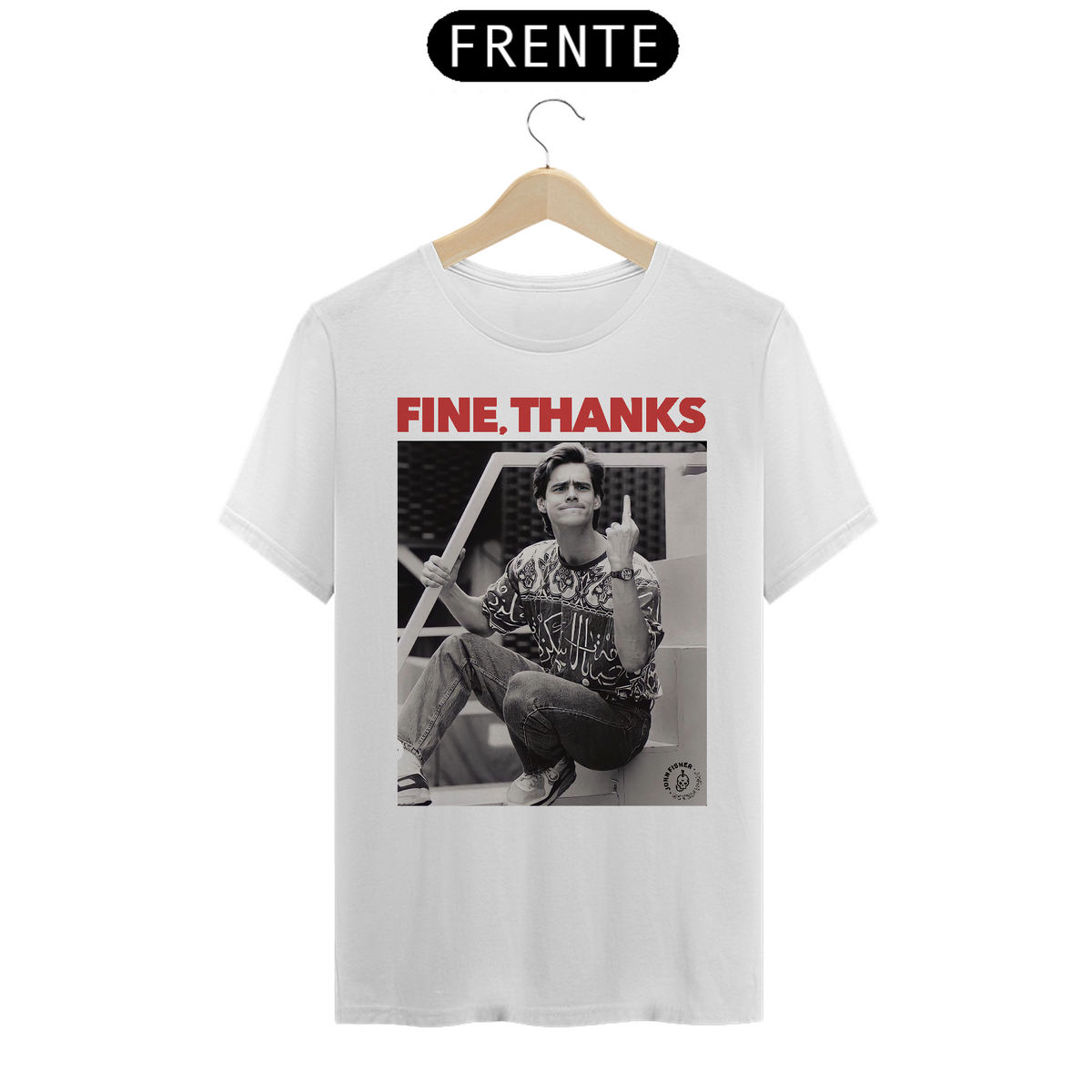 Nome do produto: Camiseta Fine Thanks