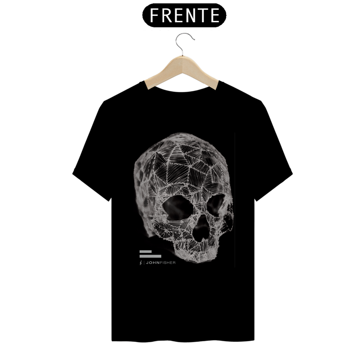 Nome do produto: Camiseta Skull Lines