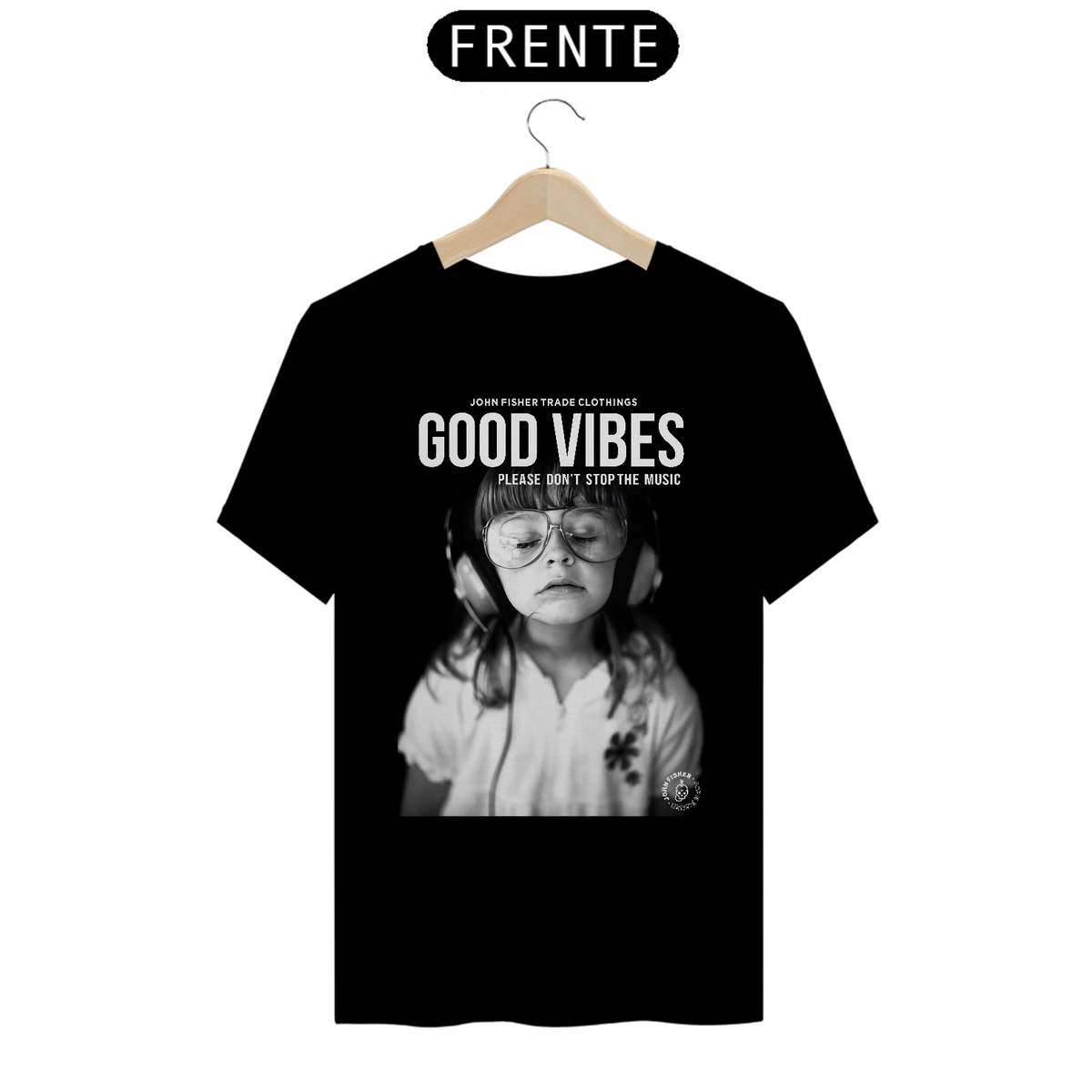 Nome do produto: Camiseta Good Vibes