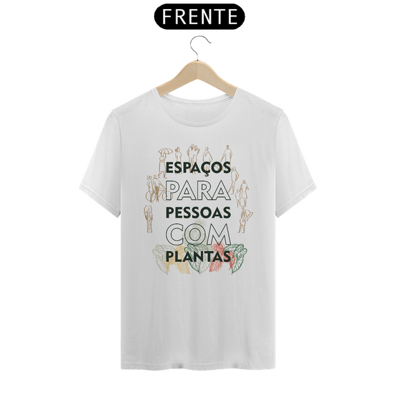 CAMISETA - Para pessoas com plantas