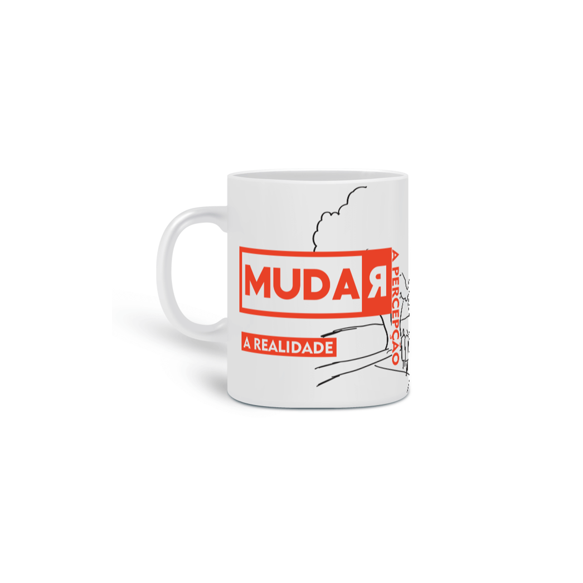 Nome do produto: CANECA - Mudar a Percepção