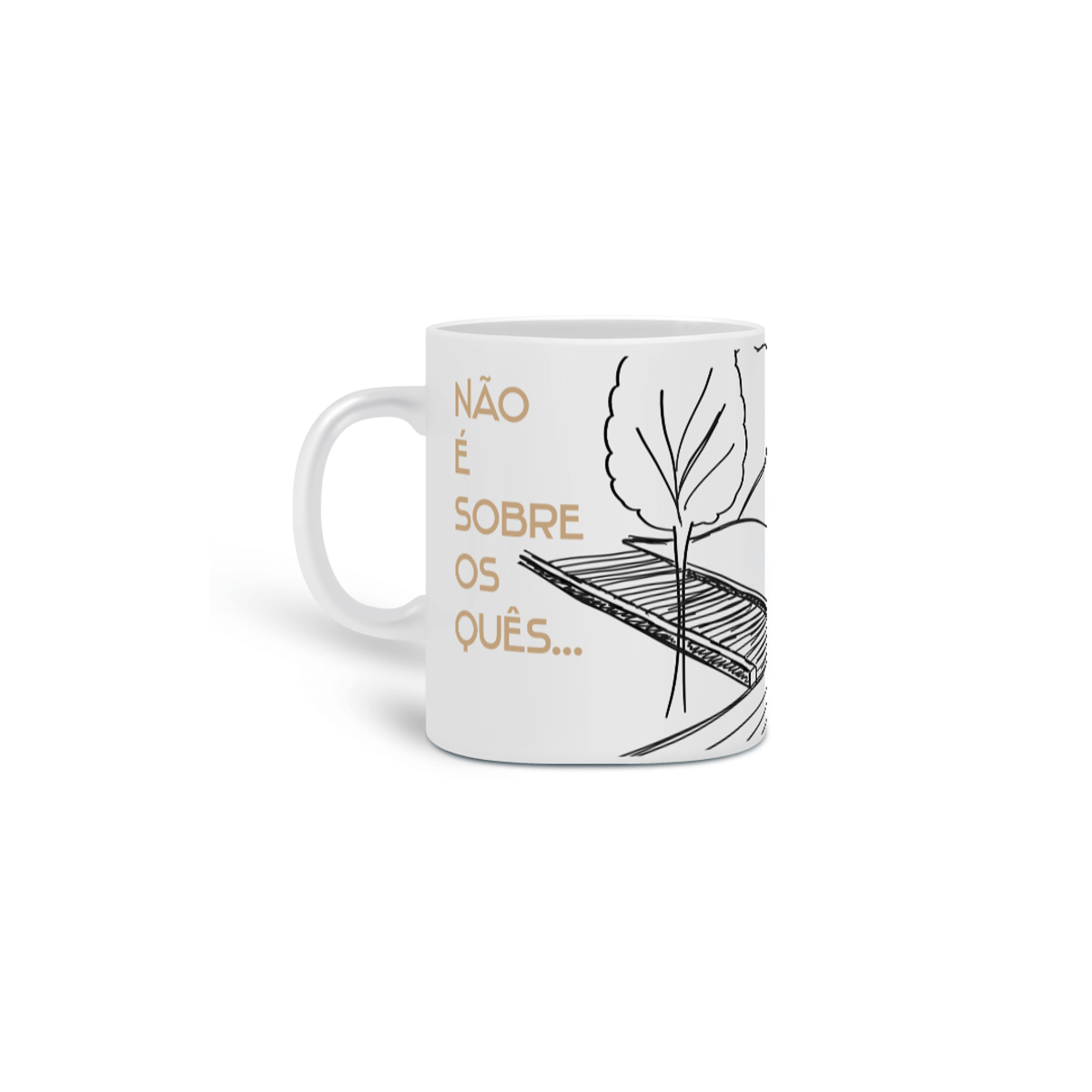 Nome do produto: CANECA - Os quês e os comos