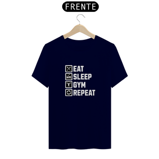 Nome do produtoCamisa  - Eat Sleep Gym Repeat