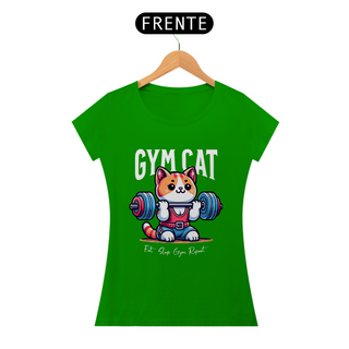 Nome do produtoCamisa Baby Look - Gym Cat