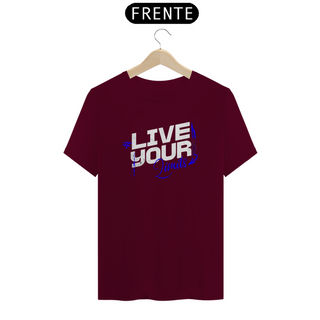 Nome do produtoCamisa Quality - Live Your Limits