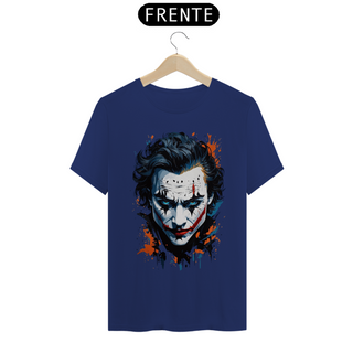 Nome do produtoSorriso do Caos: Estilo Coringa (T-Shirt Pima)