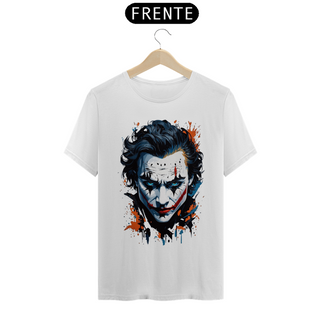 Nome do produtoSorriso do Caos: Estilo Coringa (T-Shirt Pima)