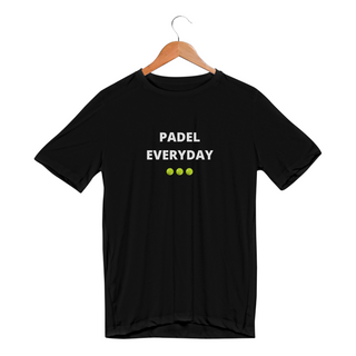 Nome do produtoCamiseta Unissex Sport Dry UV – 'Padel Everyday' – Conforto e estilo para jogadores de padel