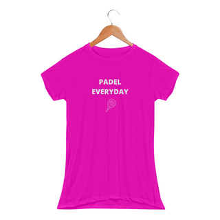 Nome do produtoCamiseta Feminina Baby Long Sport Dry UV – 'Padel Everyday' – Conforto e estilo para mulheres que jogam padel