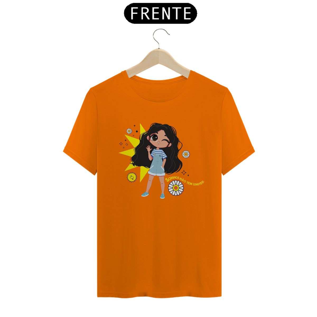 Nome do produto: Camisa com Desenho da Sarah de Araújo