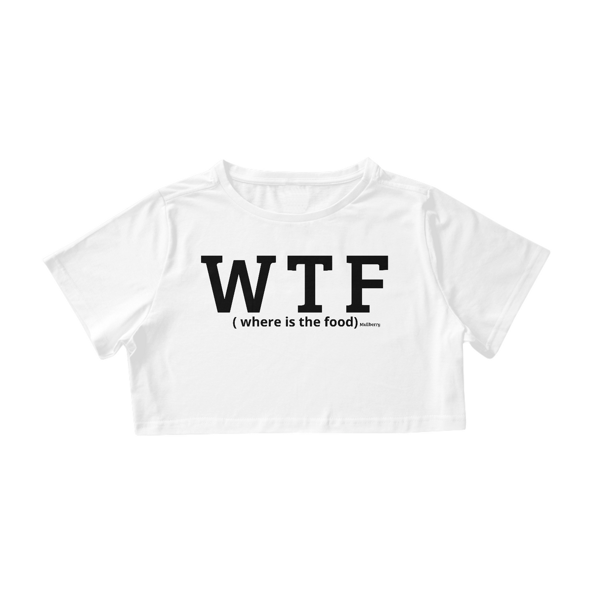 Nome do produto: Cropped WTF