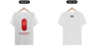 Nome do produtoInteligência é o melhor Remédio - Ozzie Pena - Camiseta Unissex