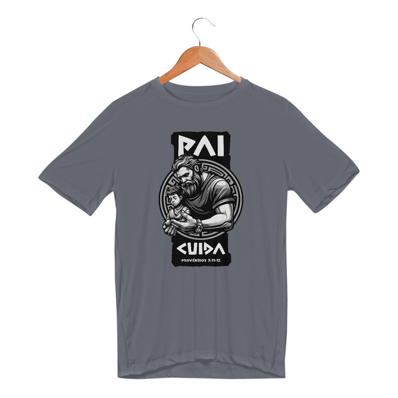 CAMISETA SPORT DRY UV | PAI CUIDA PROVÉRBIOS 3:11-12