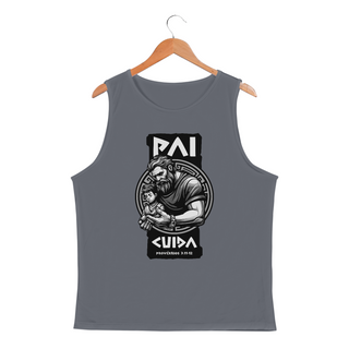 Nome do produtoREGATA MASCULINA SPORT DRY UV | PAI CUIDA PROVÉRBIOS 3:11-12