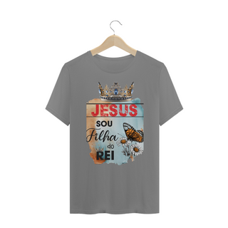 Nome do produtoCAMISA PLUS SIZE | JESUS - SOU FILHA DO REI