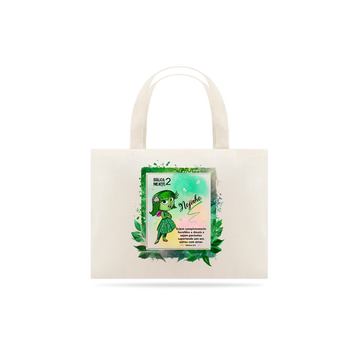 Nome do produto: ECO BAG GRANDE | BIBLICAMENTE 2 (NOJINHO)